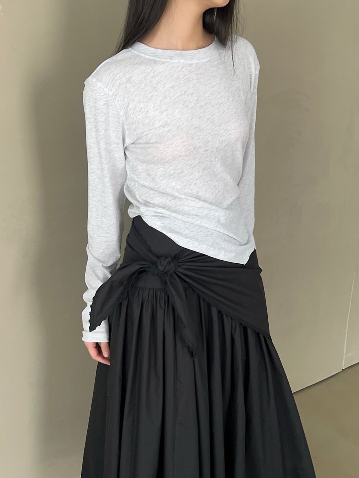 Another Avenue - Korean Women Fashion - #momslook - Line Denim Pants - 5