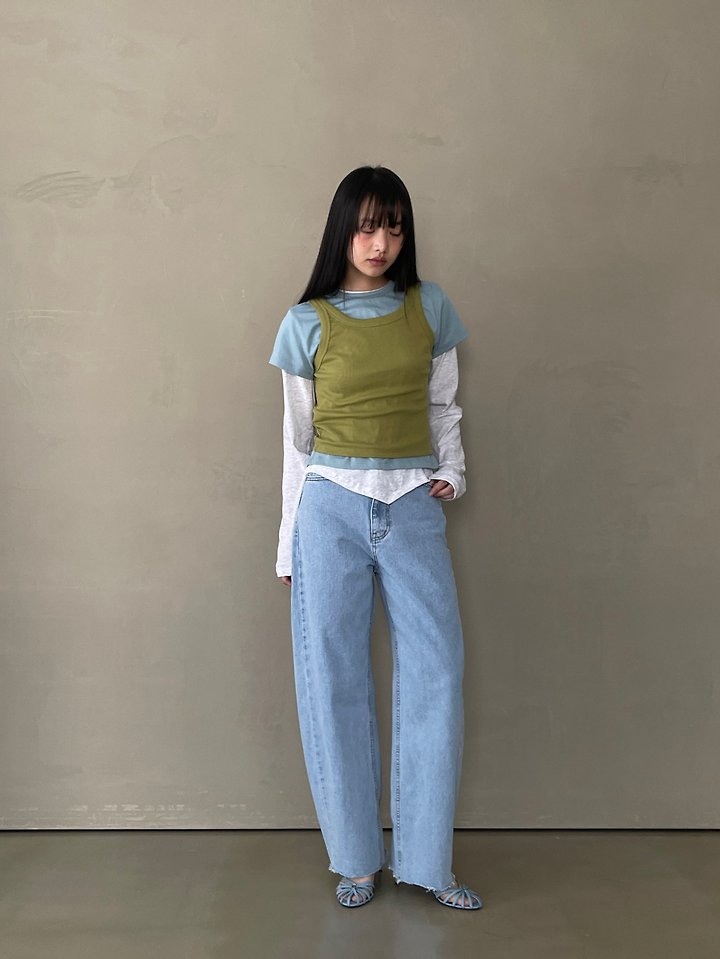 Another Avenue - Korean Women Fashion - #momslook - Balance Sleeveless Top - 8