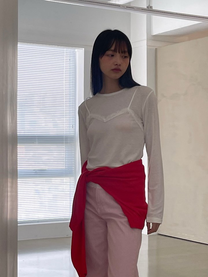 Another Avenue - Korean Women Fashion - #momslook - Opening Sleeveless Tee - 6