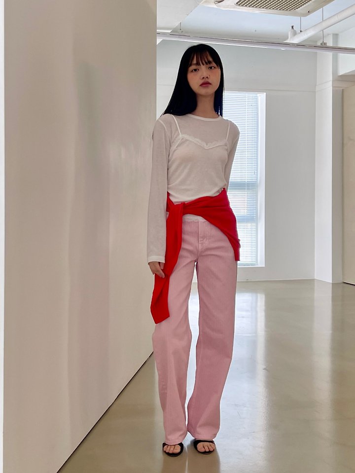 Another Avenue - Korean Women Fashion - #momslook - Opening Sleeveless Tee - 7