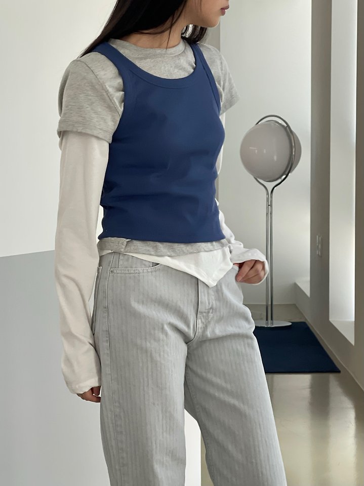 Another Avenue - Korean Women Fashion - #momslook - Herringbone Dyed Pants - 5