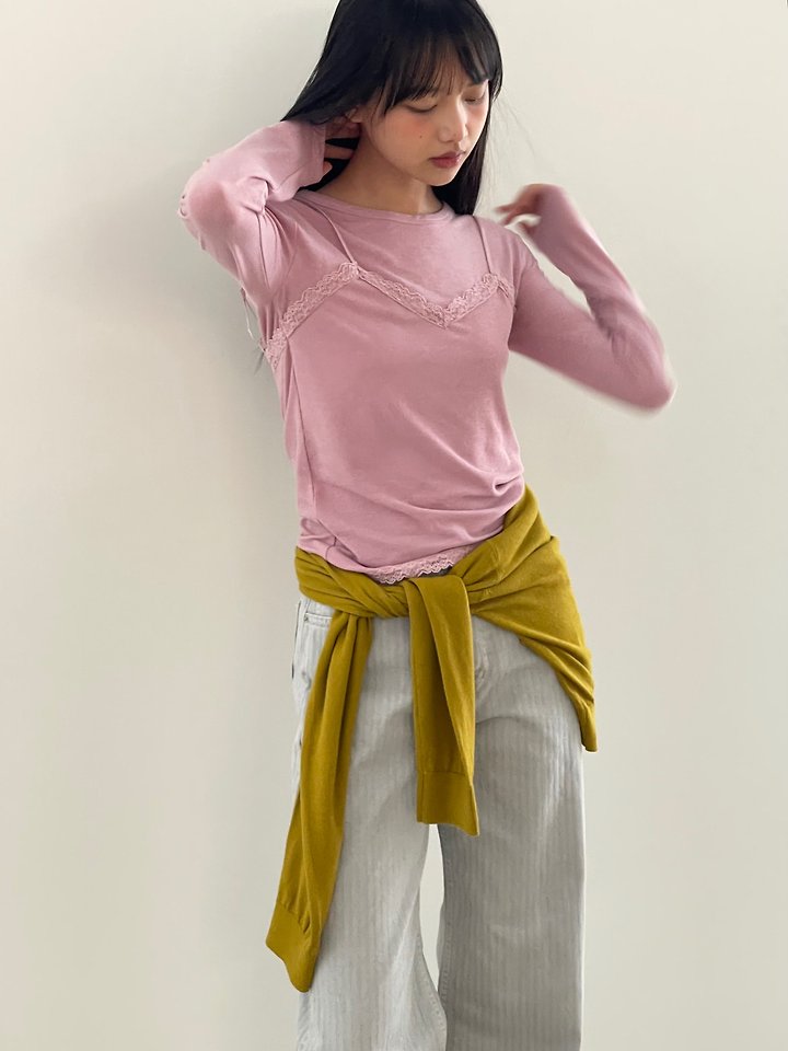 Another Avenue - Korean Women Fashion - #restrostyle - Opening Sleeveless Tee - 12