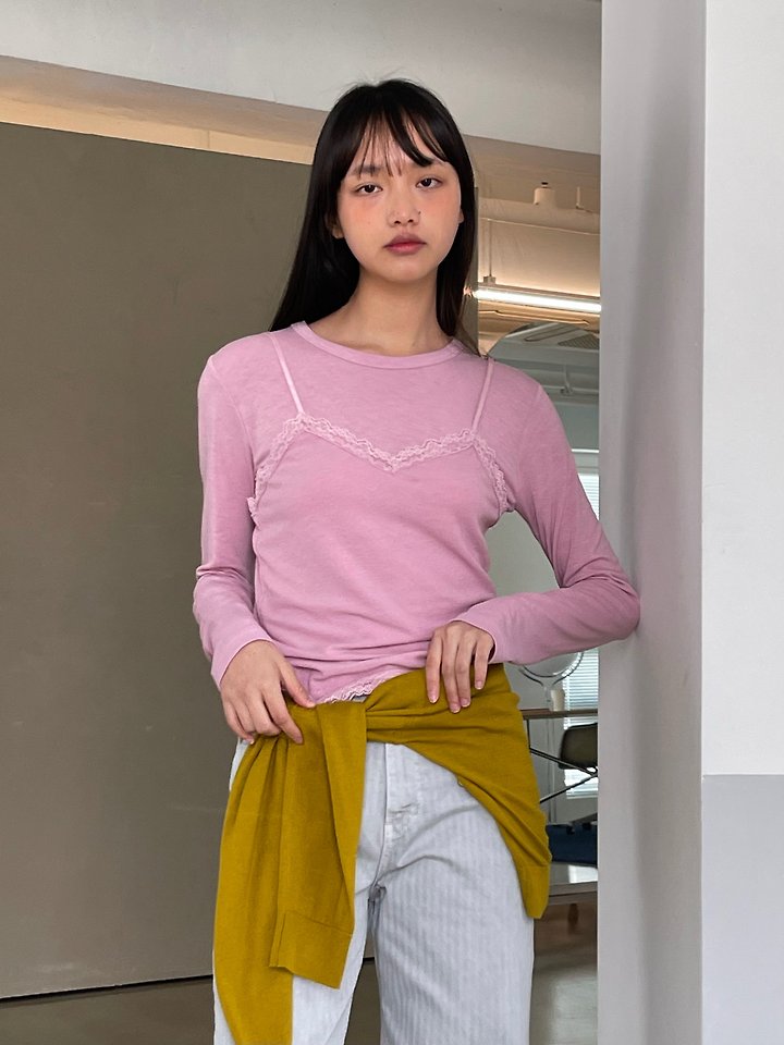 Another Avenue - Korean Women Fashion - #vintageinspired - Opening Sleeveless Tee - 9