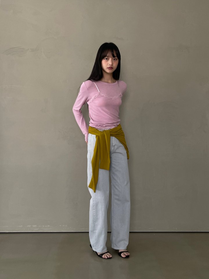 Another Avenue - Korean Women Fashion - #vintagekidsstyle - Opening Sleeveless Tee - 10