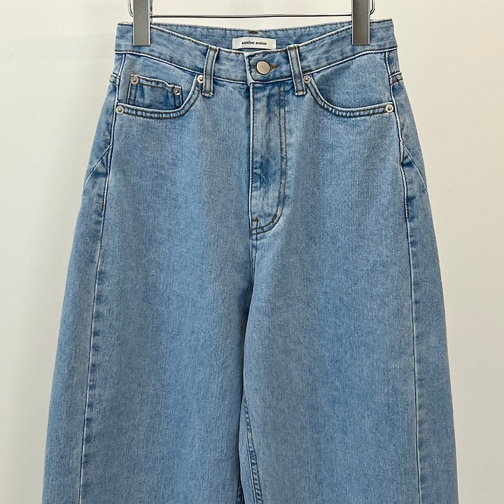 Another Avenue - Korean Women Fashion - #womensfashion - Line Denim Pants - 2