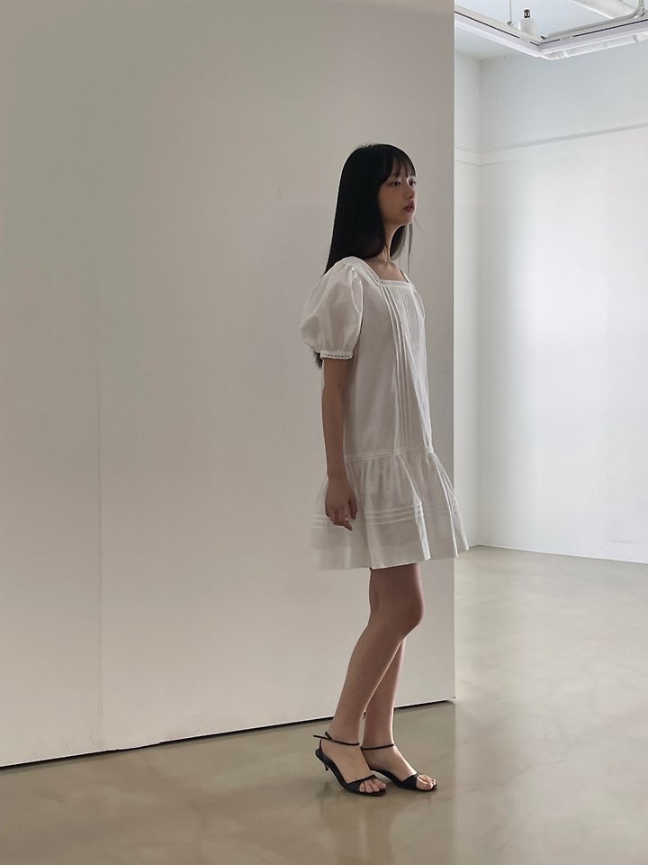Another Avenue - Korean Women Fashion - #womensfashion - Pintuck Puff One-piece - 3