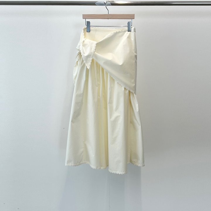 Another Avenue - Korean Women Fashion - #womensfashion - Wrap Scarf Long Skirt - 3