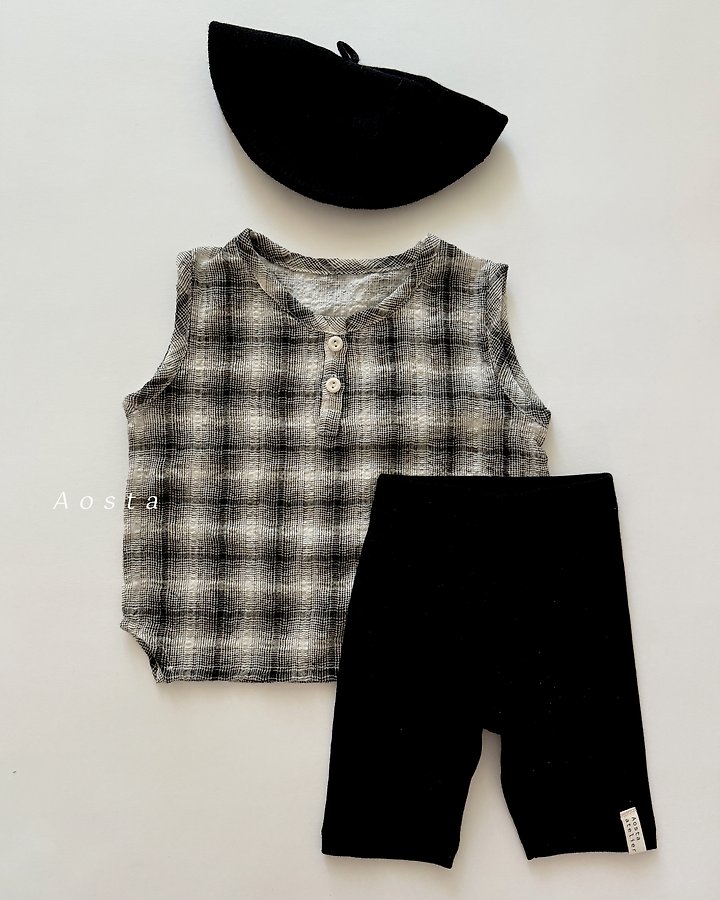 Aosta - Korean Baby Fashion - #babyboutique - Check Shirt - 8