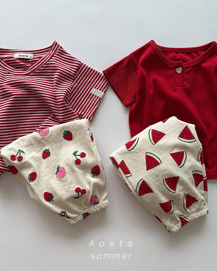 Aosta - Korean Baby Fashion - #babyboutique - Signature Tee - 9
