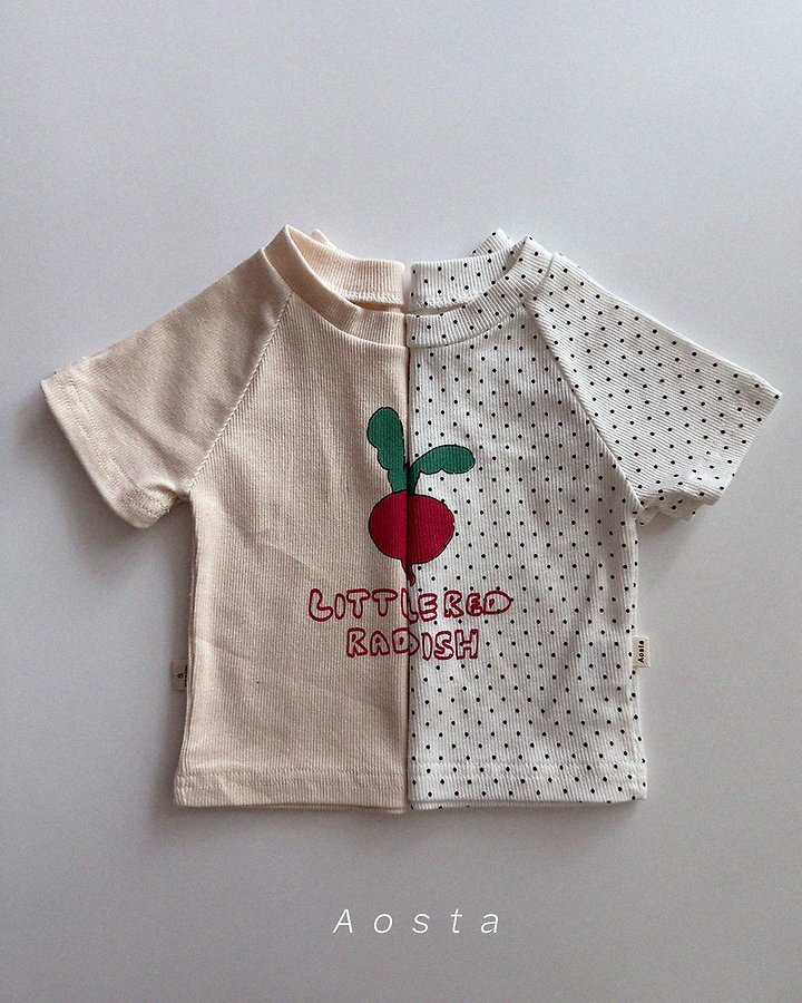 Aosta - Korean Baby Fashion - #babyboutique - Radish Tee - 2