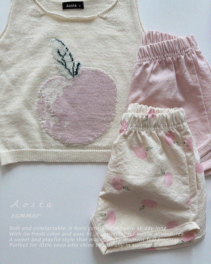 Aosta - Korean Baby Fashion - #babyboutique - Knit Fruit Vest - 11