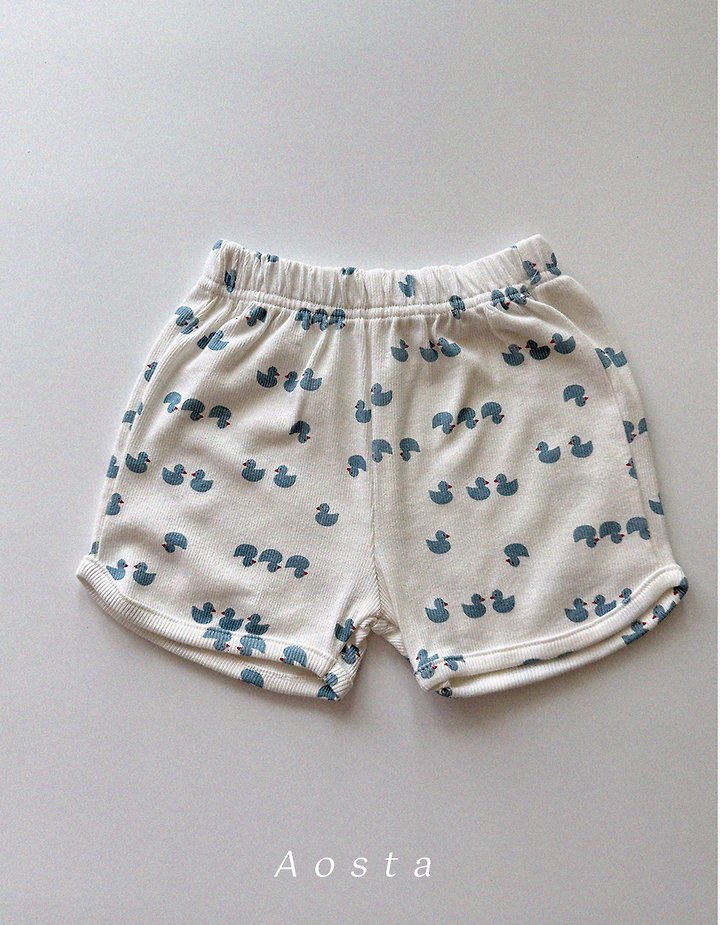 Ribbed Short Pants by Aosta for Baby - view 2