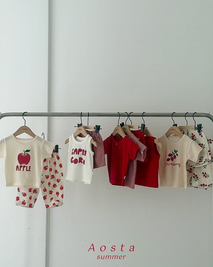 Aosta - Korean Baby Fashion - #babyboutique - Fruit Tee - 9