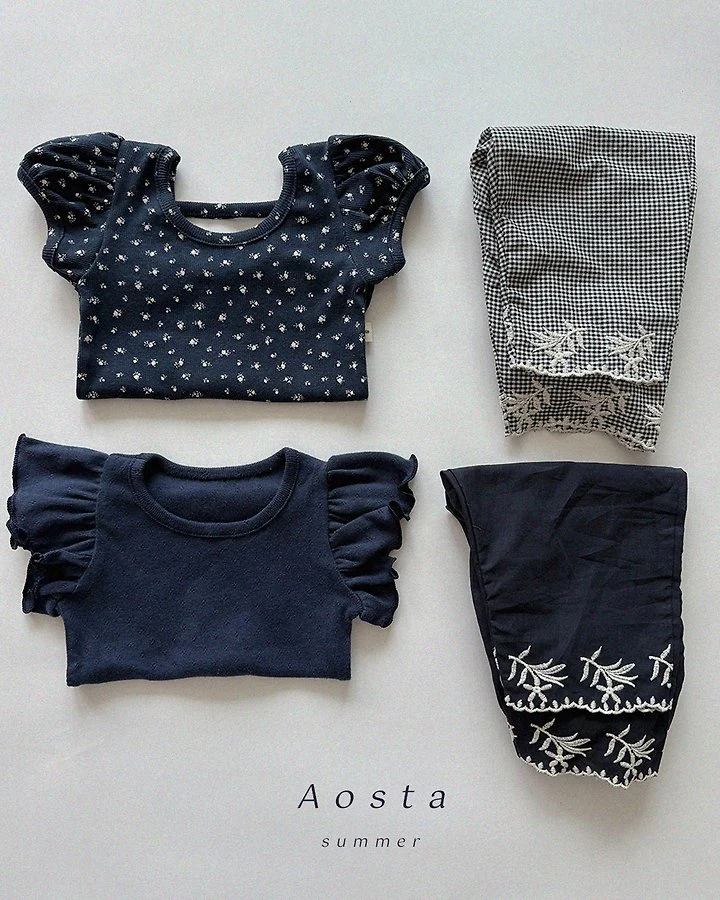 Aosta - Korean Baby Fashion - #babyboutiqueclothing - Open-Back Puff Blouse - 5