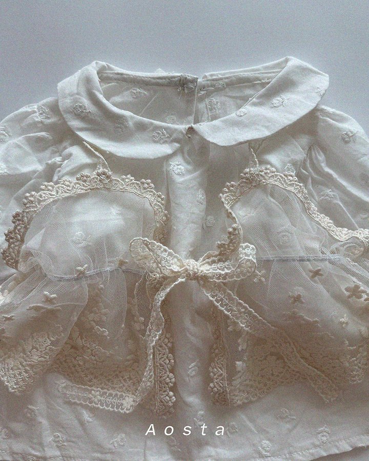 Aosta - Korean Baby Fashion - #babyboutiqueclothing - Lace Open Bustier - 10