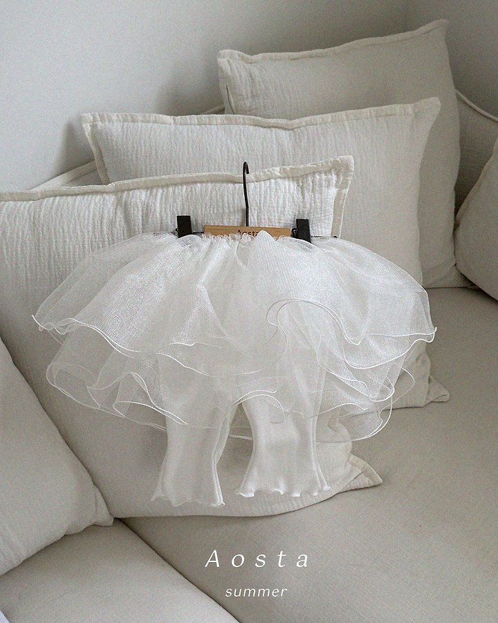 Aosta - Korean Baby Fashion - #babyboutiqueclothing - Lace Skirt - 8