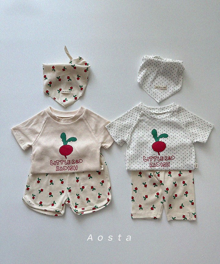 Aosta - Korean Baby Fashion - #babyboutiqueclothing - Radish Tee - 3