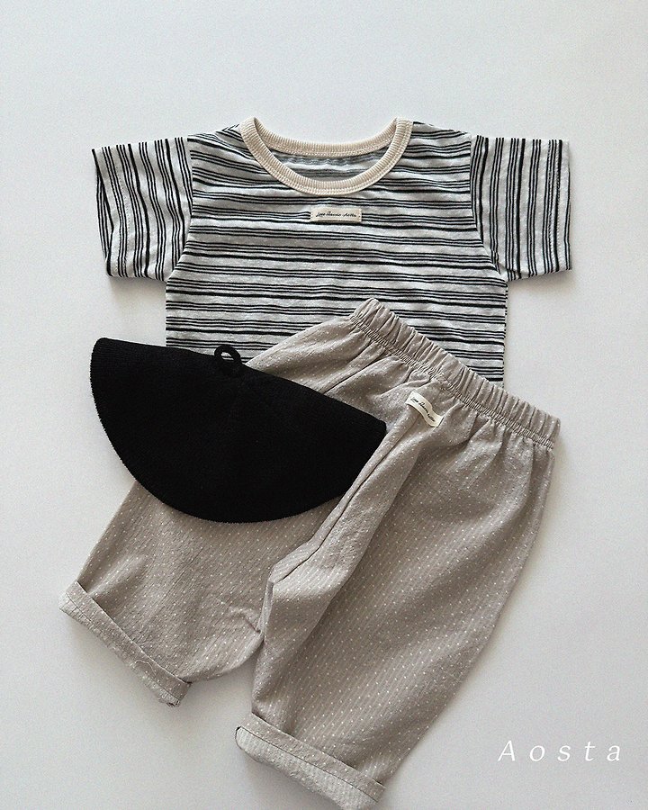 Aosta - Korean Baby Fashion - #babyclothing - Signature Tee - 12