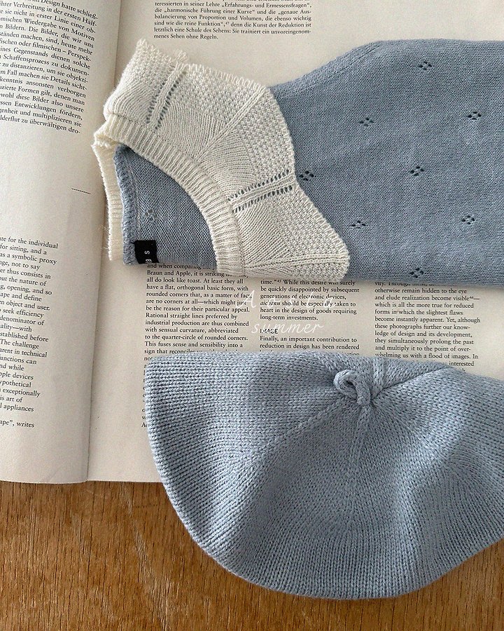 Knit Frill Tee by Aosta for Baby - view 3