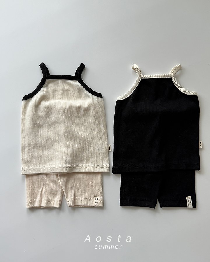 Aosta - Korean Baby Fashion - #babyclothing - Ribbed Biker Pants - 3