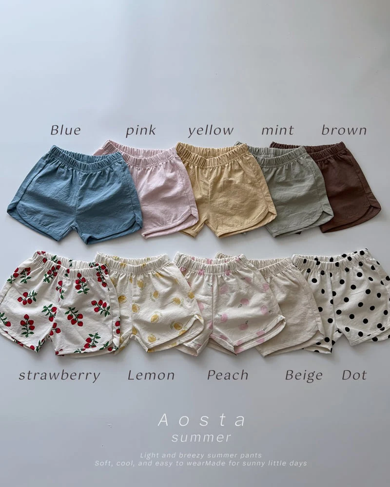 Aosta - Korean Baby Fashion - #babyfashion - Summer Short Pants