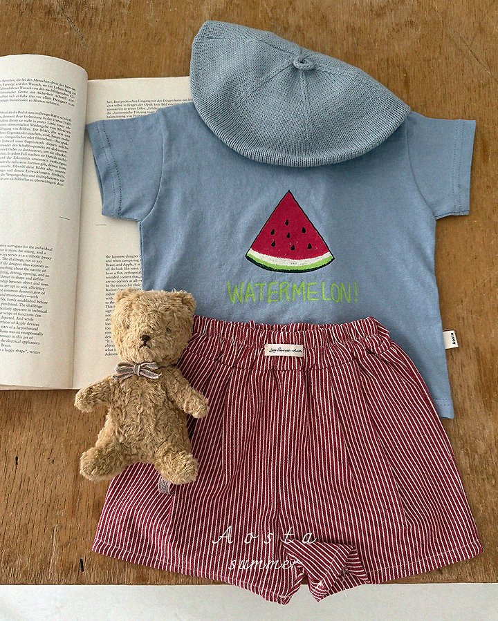 Aosta - Korean Baby Fashion - #babyfashion - Watermelon Tee - 10