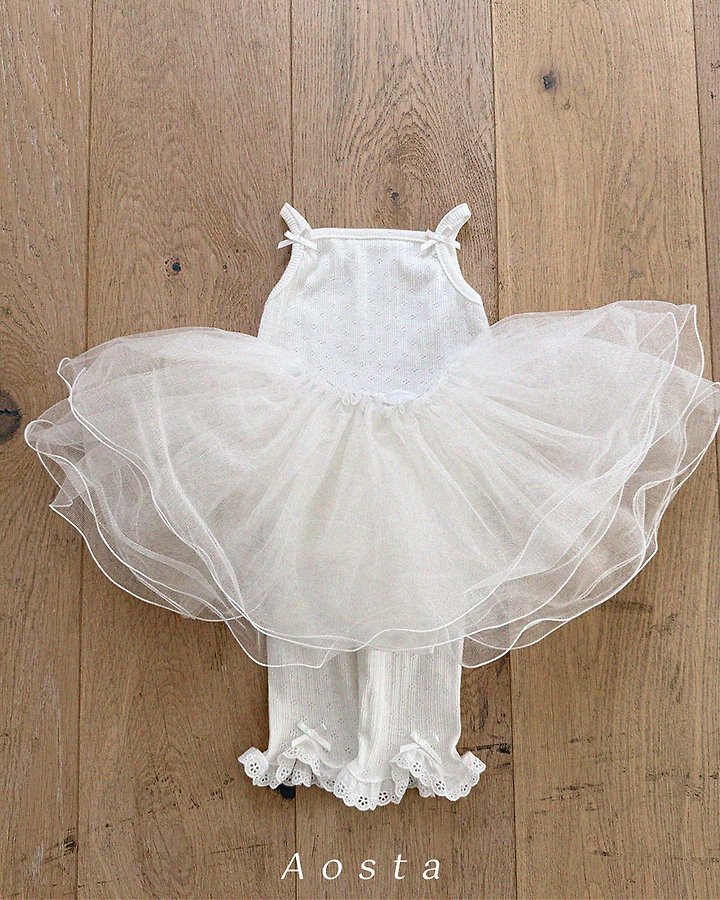 Aosta - Korean Baby Fashion - #babyfashion - Lace Skirt - 10