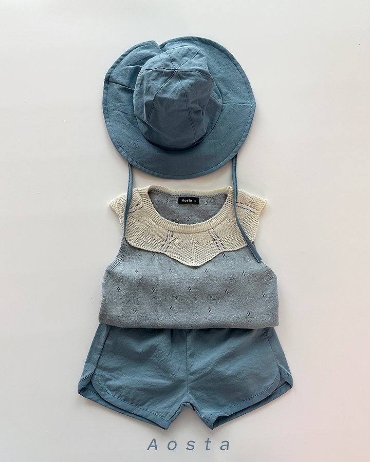 Knit Frill Tee by Aosta for Baby - view 4