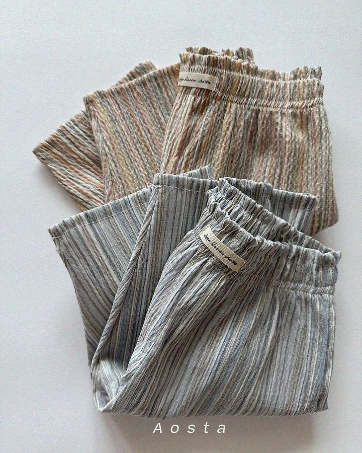 Aosta - Korean Baby Fashion - #babyfashion - Cool Linen Pants - 2