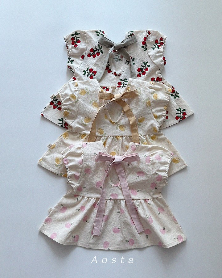 Aosta - Korean Baby Fashion - #babyfever - Summer Blouse