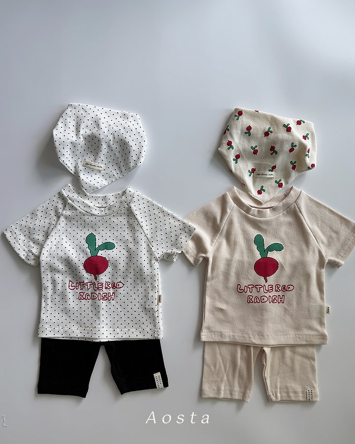 Aosta - Korean Baby Fashion - #babyfever - Radish Tee - 6