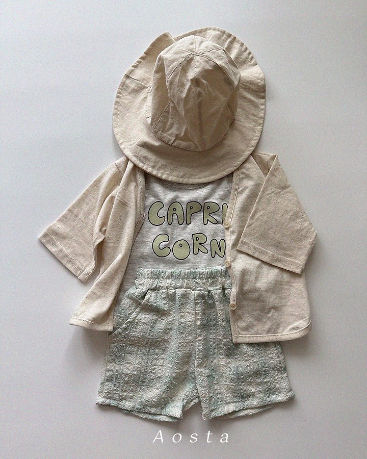 Aosta - Korean Baby Fashion - #babygirlfashion - Check Shorts - 12