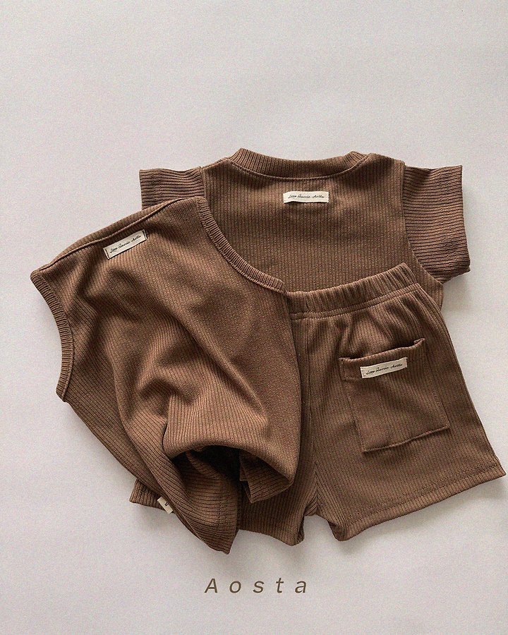 Aosta - Korean Baby Fashion - #babylifestyle - Everyday Tee - 7