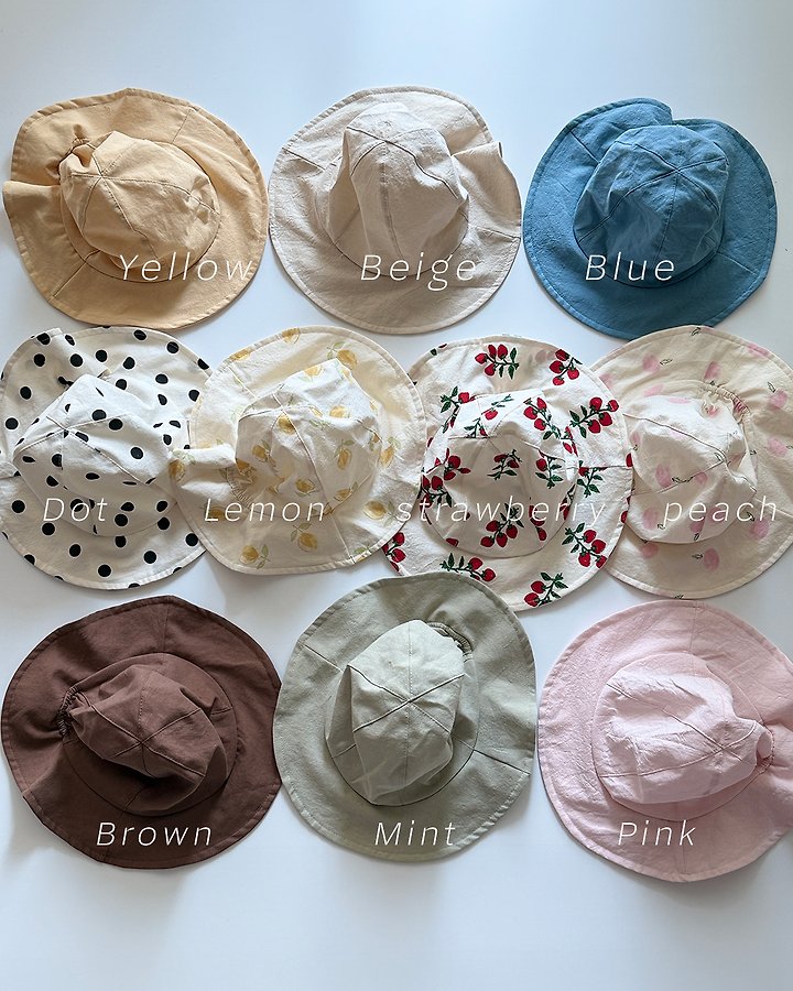 Aosta - Korean Baby Fashion - #babylifestyle - Summer Bucket Hat - 2