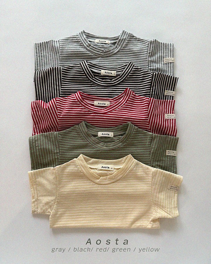 Aosta - Korean Baby Fashion - #babylifestyle - Signature Tee