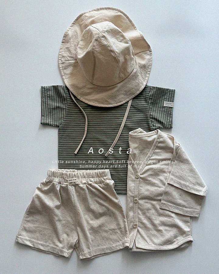 Aosta - Korean Baby Fashion - #babylifestyle - Linen Short Pants - 8