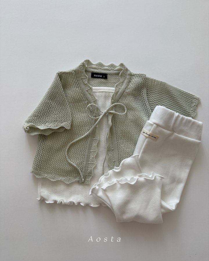 Aosta - Korean Baby Fashion - #babylifestyle - Camellia Sleeveless - 10