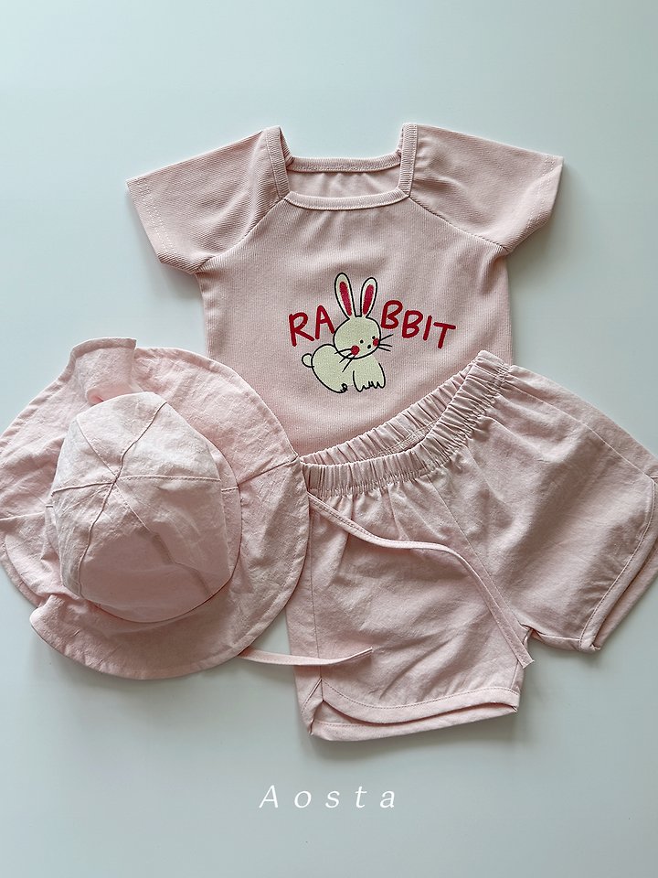 Aosta - Korean Baby Fashion - #babyoninstagram - Rabbit Tee - 11