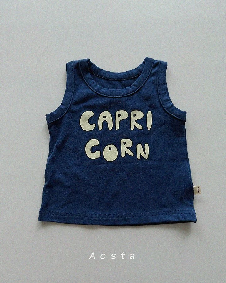 Aosta - Korean Baby Fashion - #babyoninstagram - Capricorn Sleeveless Tee - 2