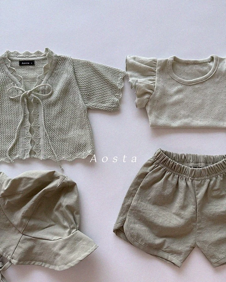 Aosta - Korean Baby Fashion - #babyootd - Angel Frill Tee - 11