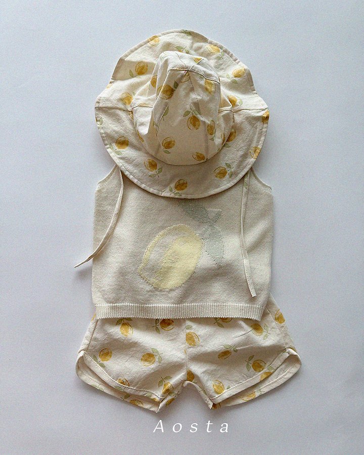 Aosta - Korean Baby Fashion - #babyootd - Knit Fruit Vest - 5