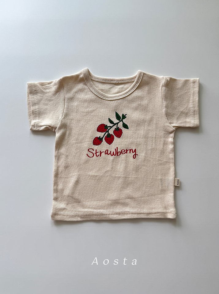 Aosta - Korean Baby Fashion - #babyootd - Fruit Tee - 2