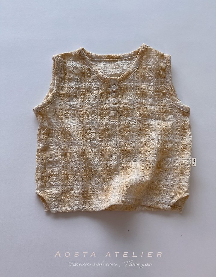 Aosta - Korean Baby Fashion - #babyoutfit - Check Shirt - 2