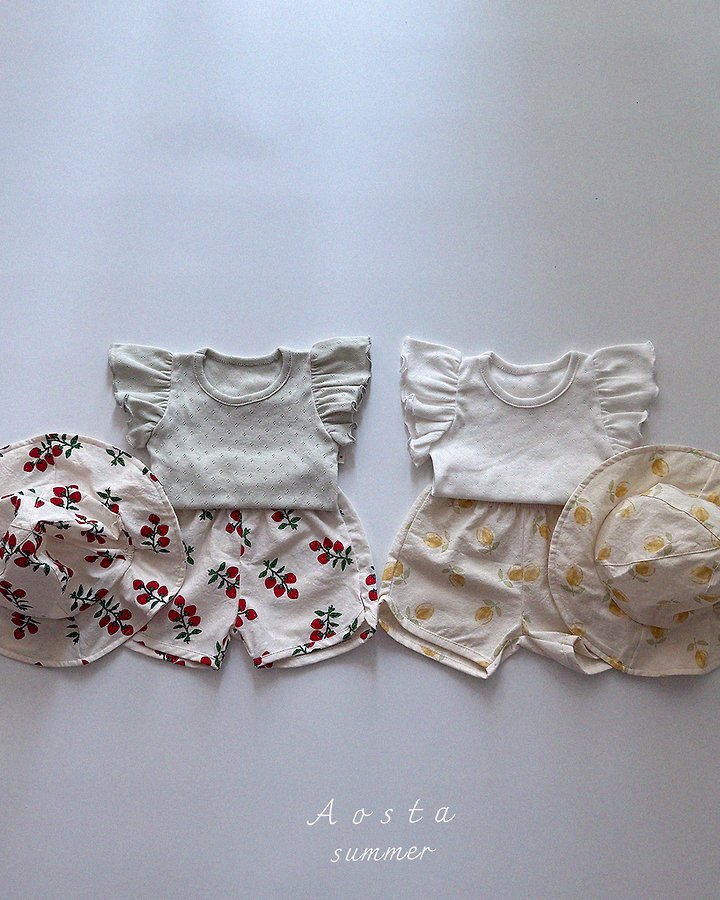 Aosta - Korean Baby Fashion - #babyoutfit - Angel Frill Tee - 12