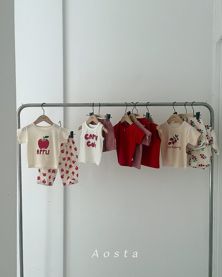 Aosta - Korean Baby Fashion - #babyoutfit - Everyday Tee - 10