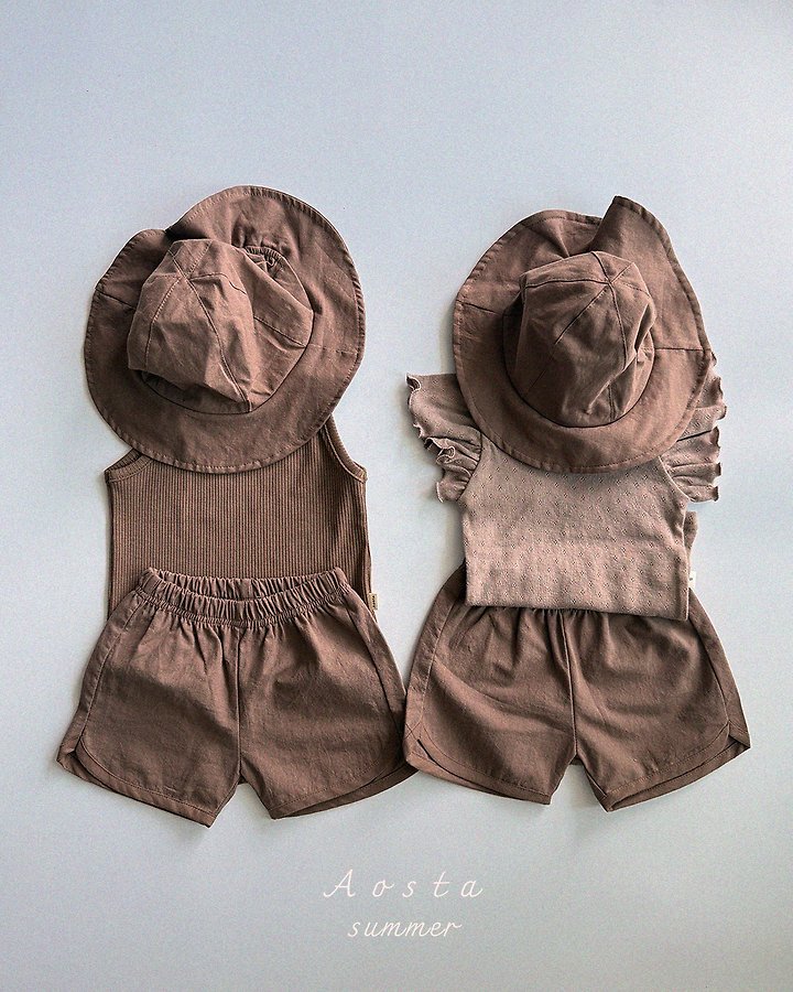 Aosta - Korean Baby Fashion - #babyoutfit - Everyday Sleeveless Tee - 9