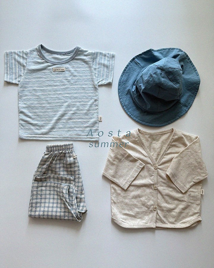 Aosta - Korean Baby Fashion - #babyoutfit - Linen Cardigan - 8