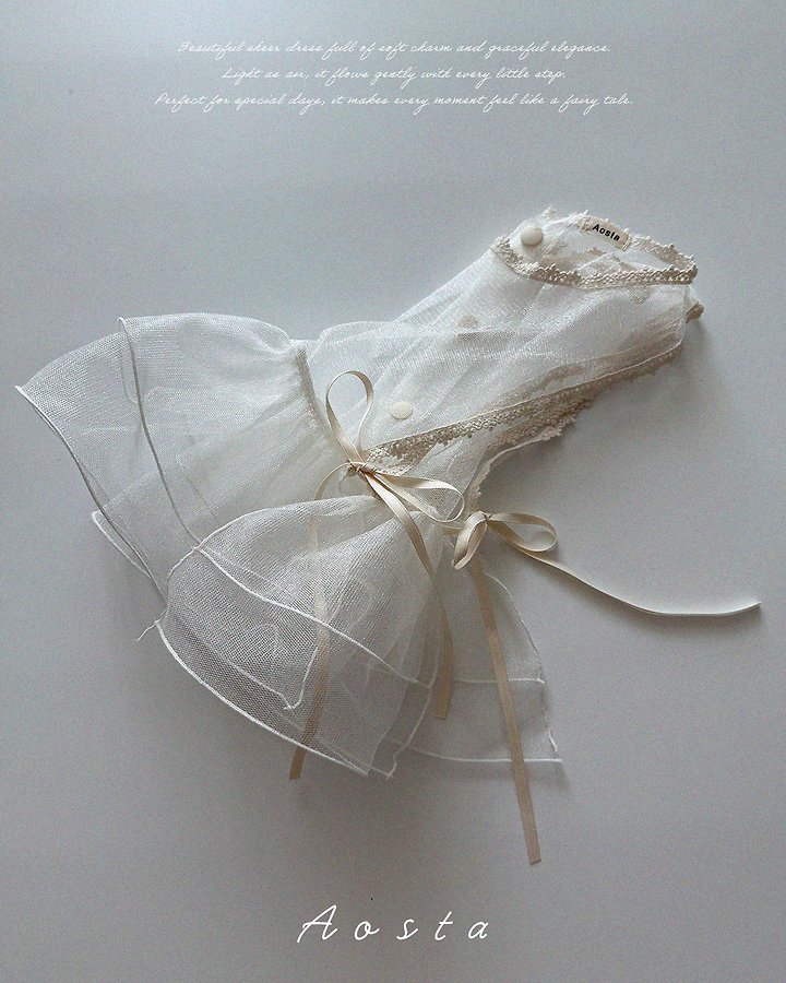 Aosta - Korean Baby Fashion - #babyoutfit - Lace Simple Vest - 2