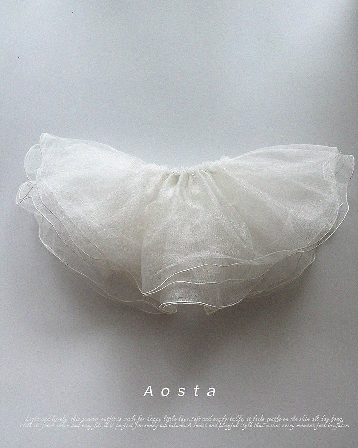 Aosta - Korean Baby Fashion - #babyoutfit - Lace Skirt - 2