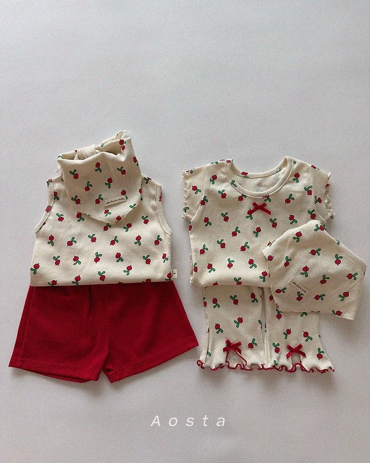 Ribbed Ribbon Tee by Aosta for Baby - view 10